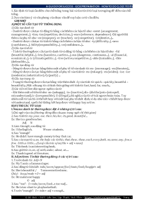 Kỹ năng làm bài thi Tốt nghiệp THPT môn Tiếng Anh - Đỗ Bình
